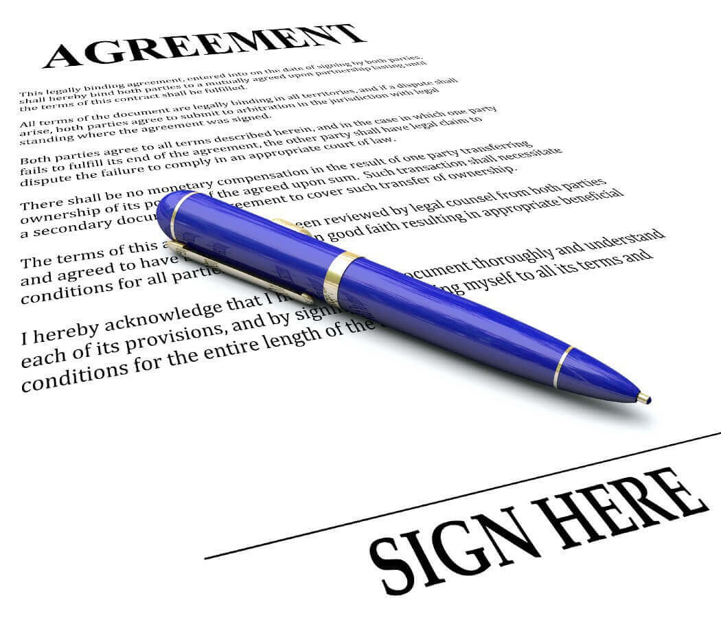Settlement Agreement template with signareu